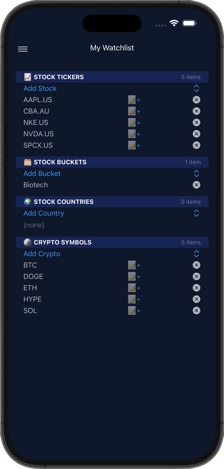 Watchlist